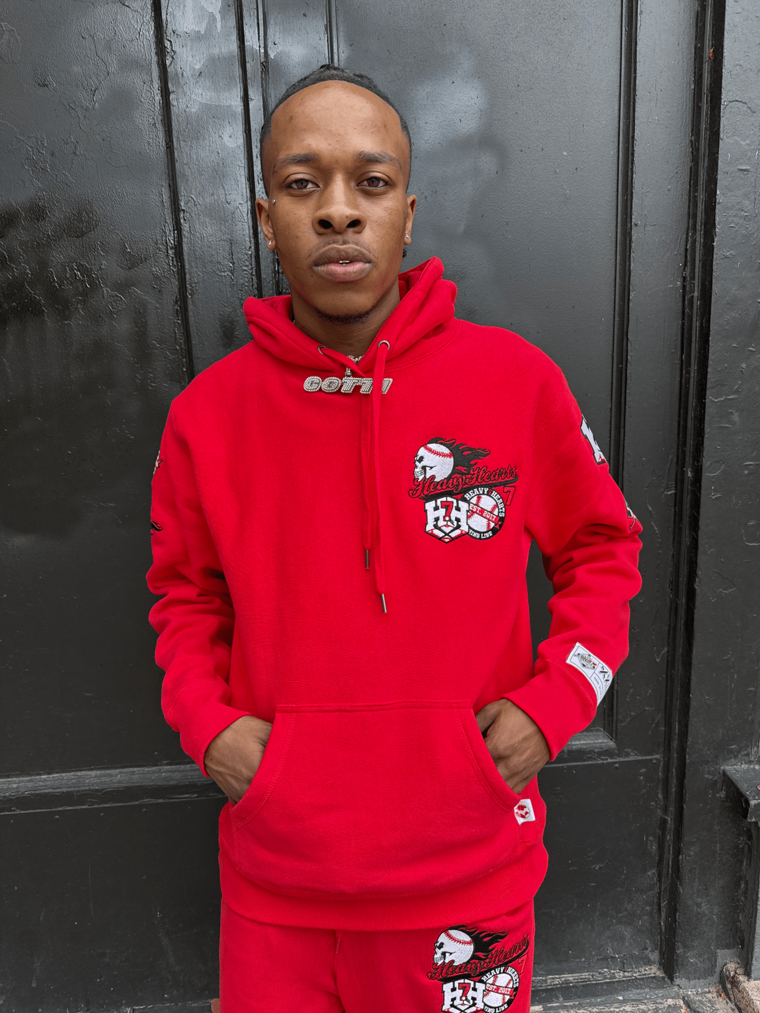 Major league Hoodie - Heavy7Hearts Clothing Line