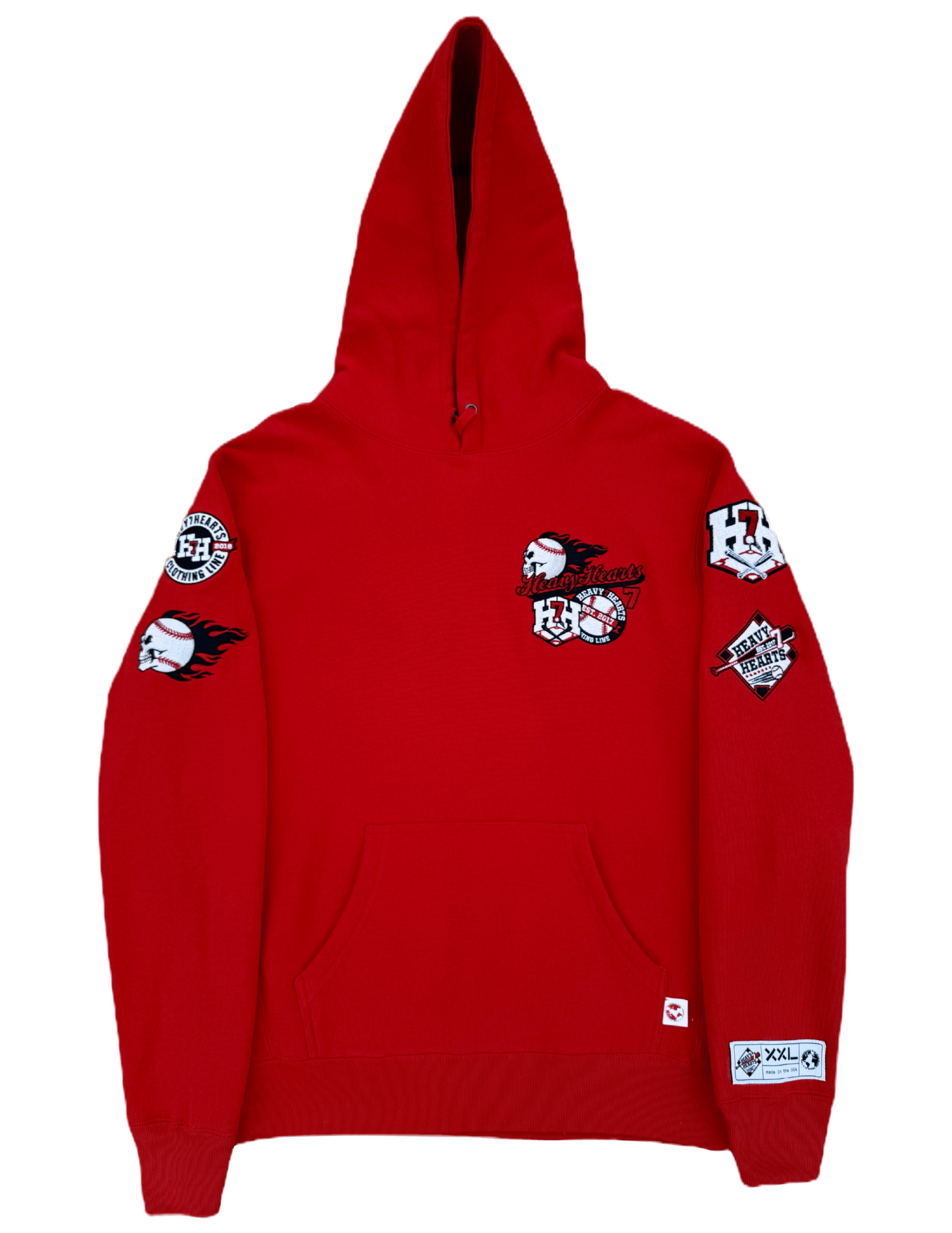 Major league Hoodie - Heavy7Hearts Clothing Line